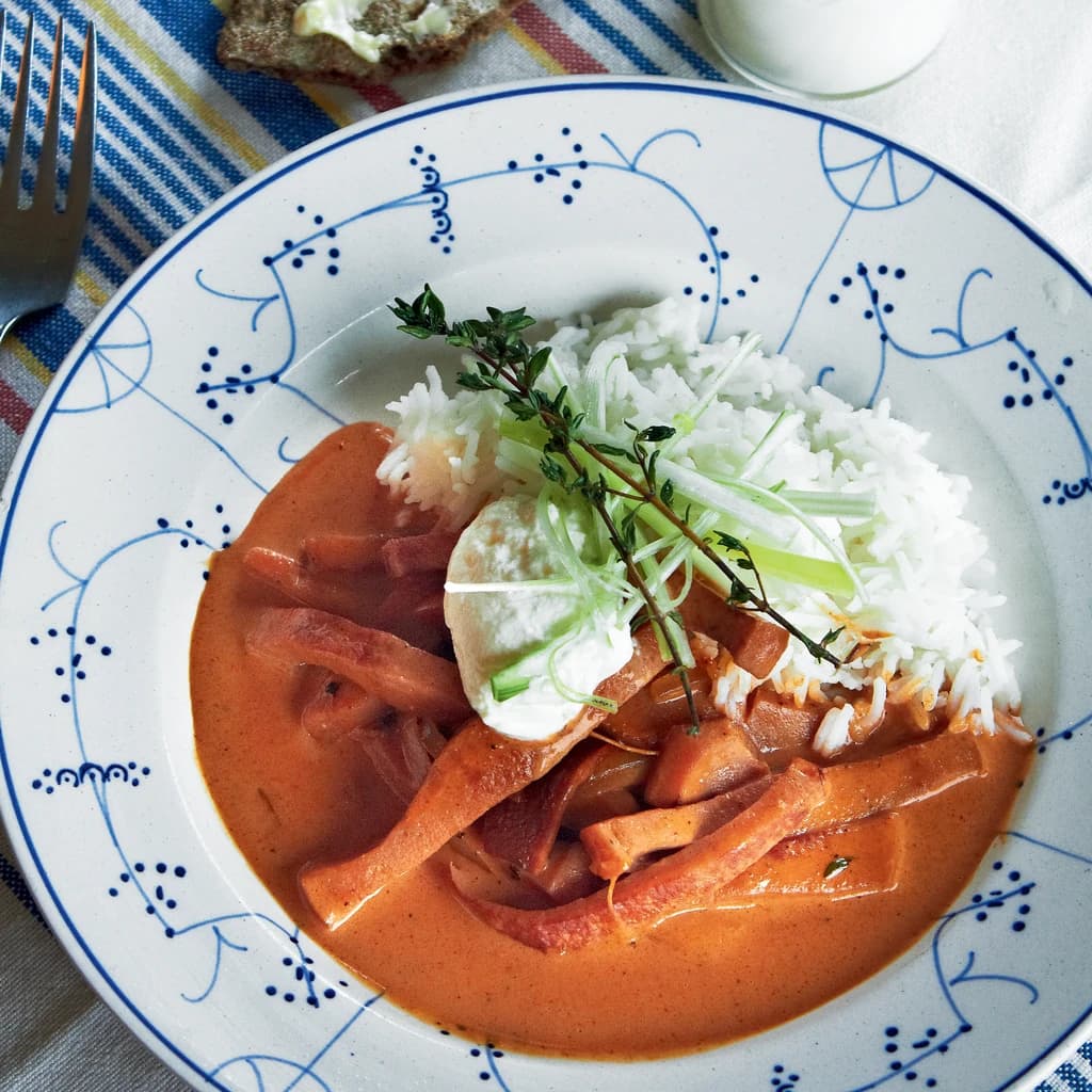 Korv stroganoff