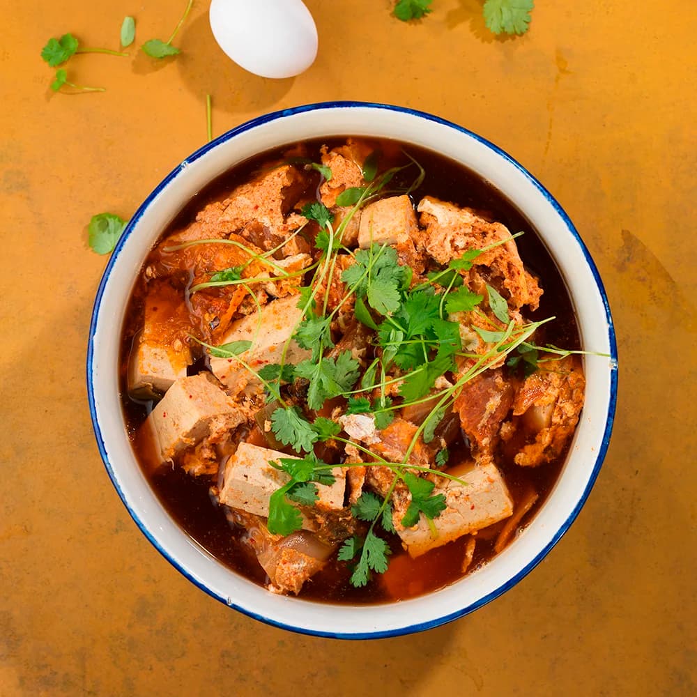Kimchigryta med Tofu