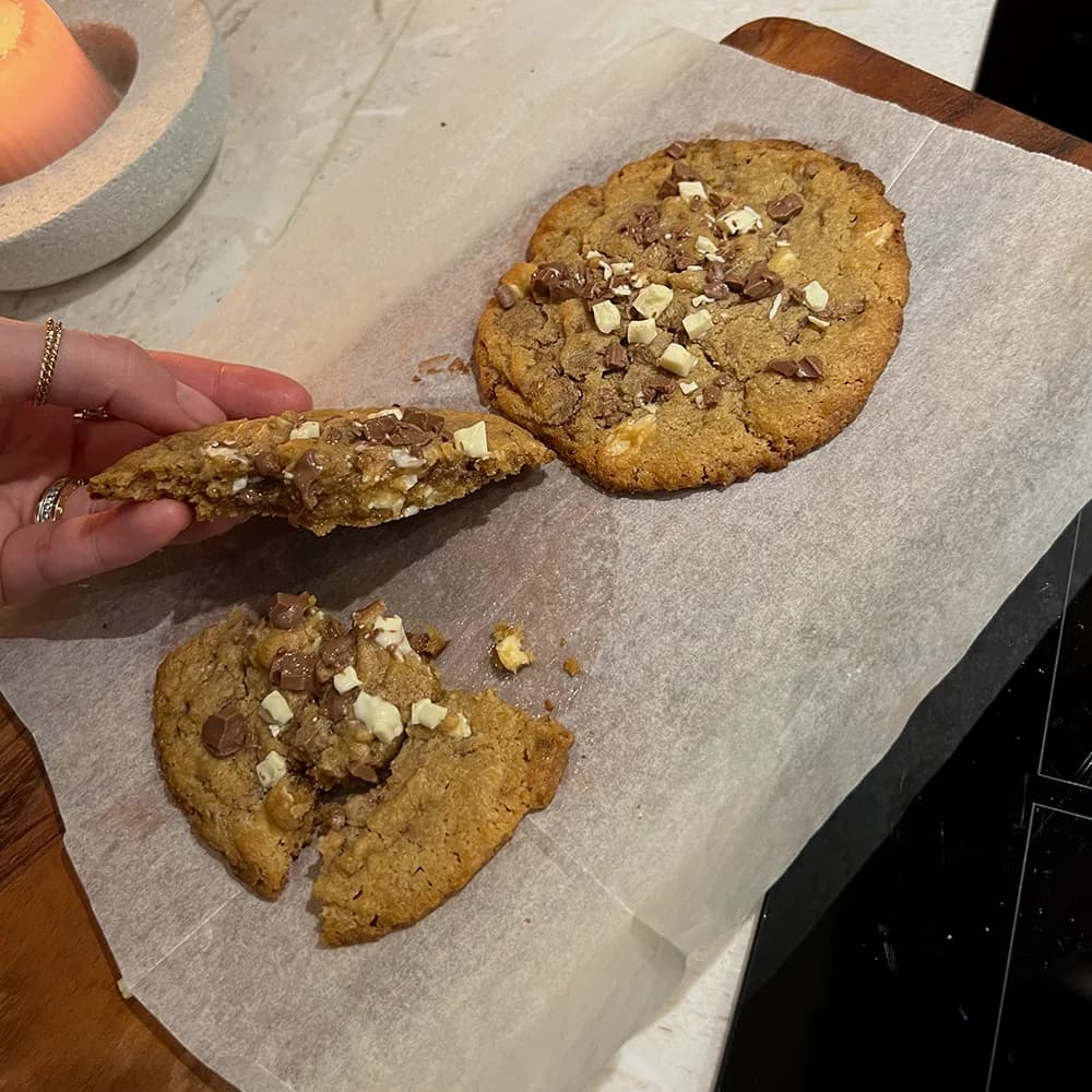 Single Serve Chocolate Chip Cookies
