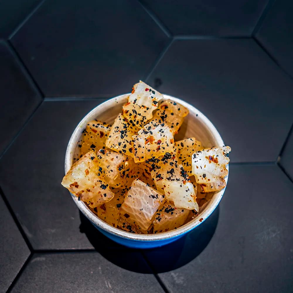 Picklad rättika med sesam och chili