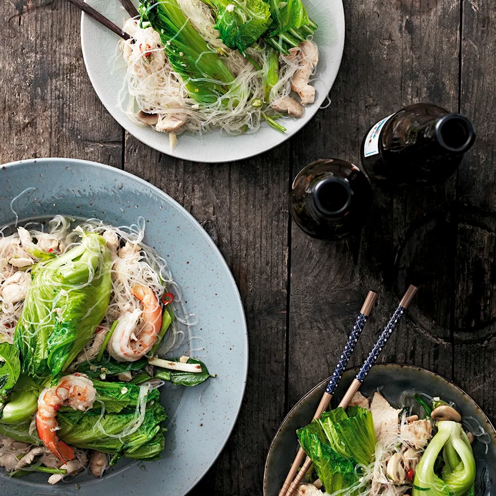 Het glasnudelsallad med nam pla