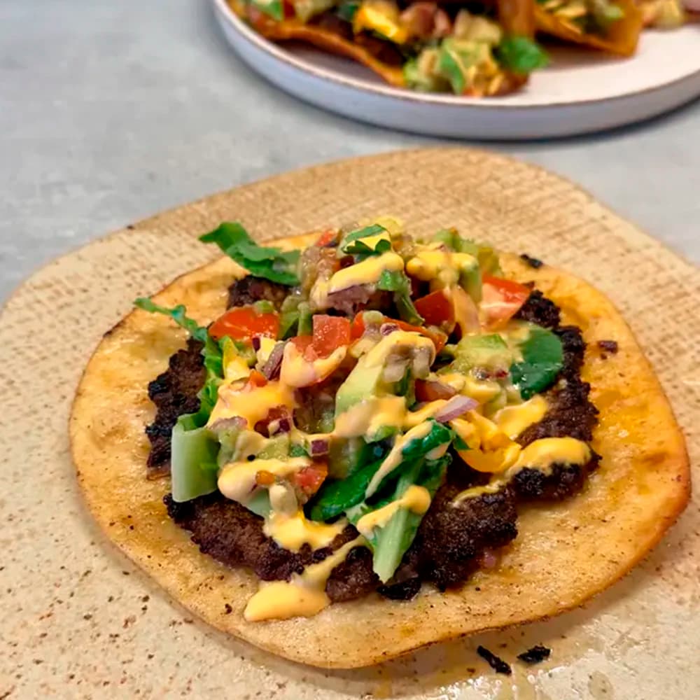 Smashed tacos