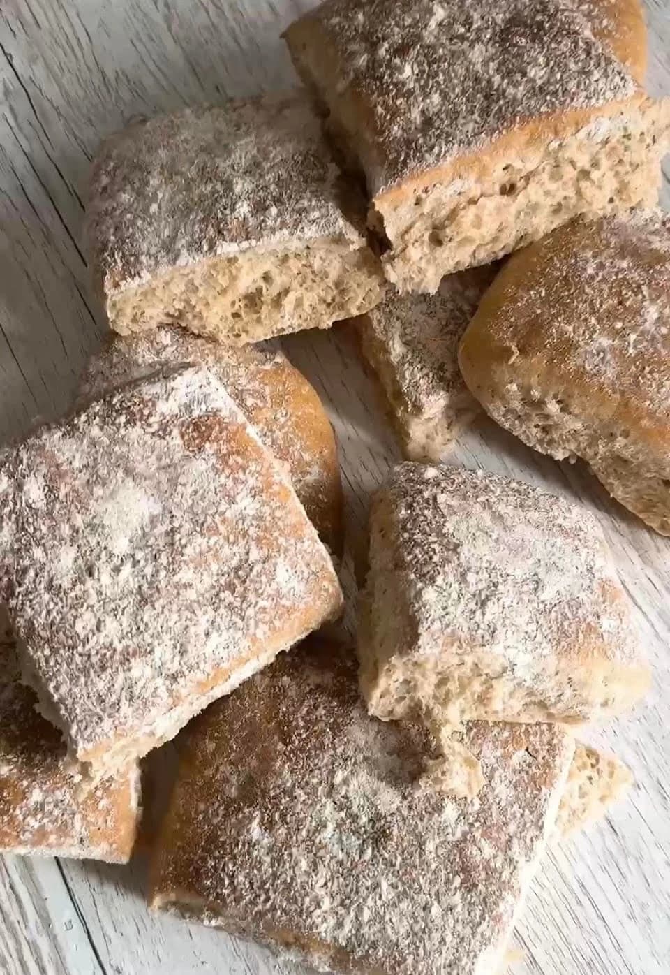 Bob,s rågfrallor i långpanna