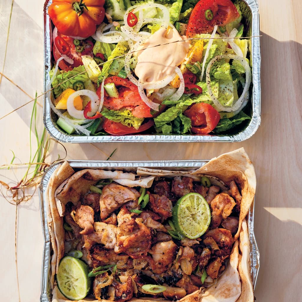 Kycklingkebab