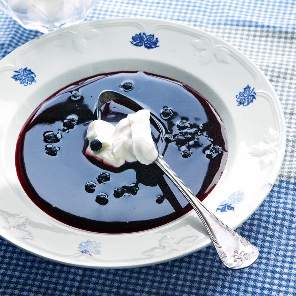 Blåbärssoppa