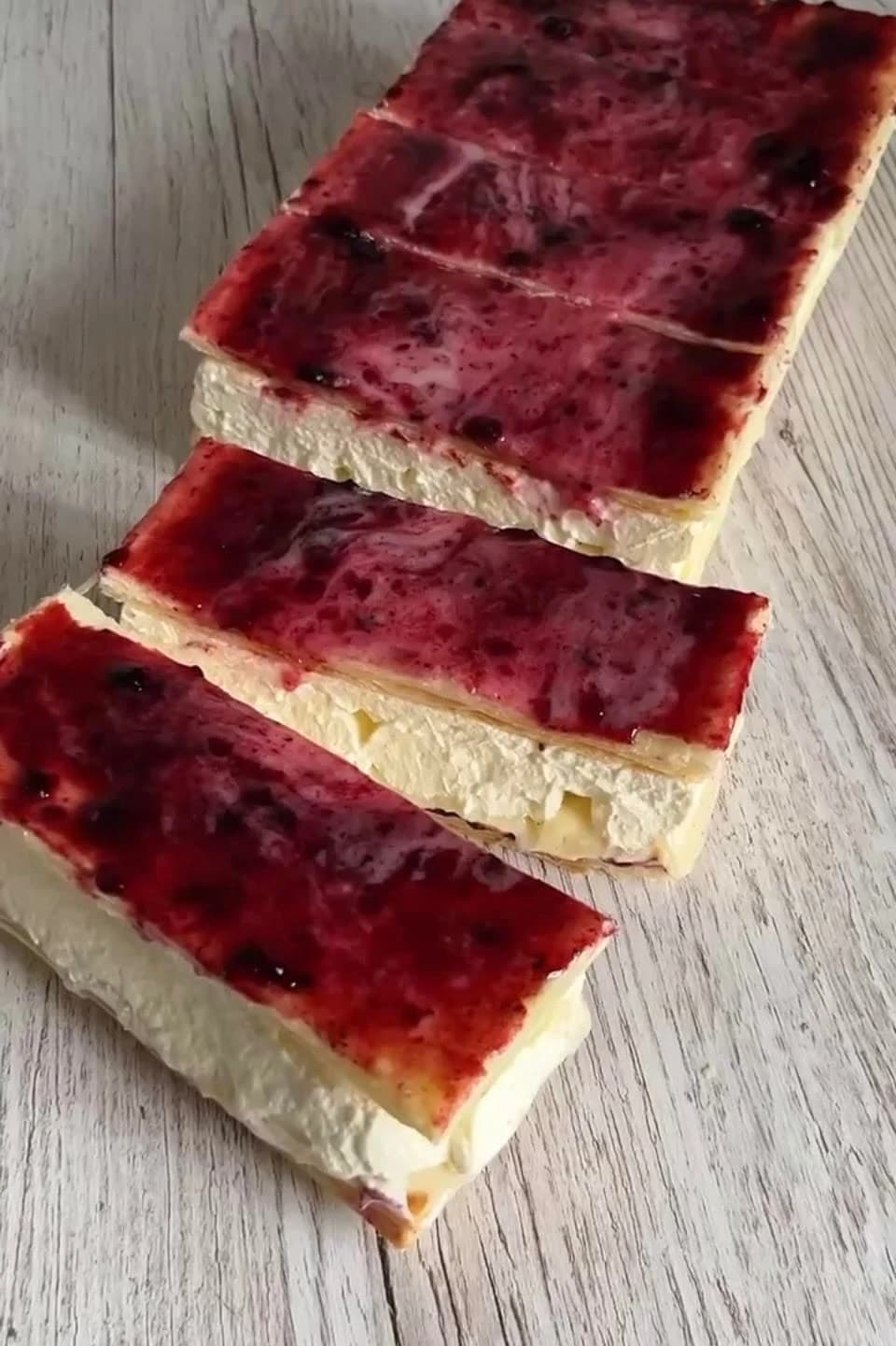 Blåbärsnapoleon