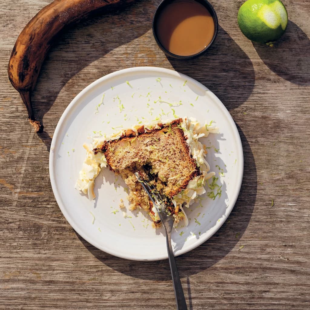 Banankaka med färskostfrosting