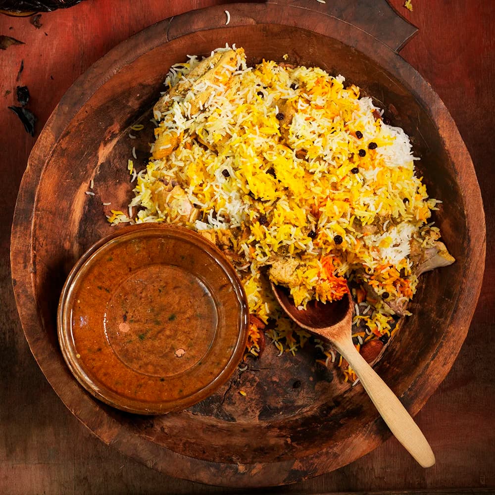 Biriyani – Kycklinggryta med Rostad Hel Blomkål