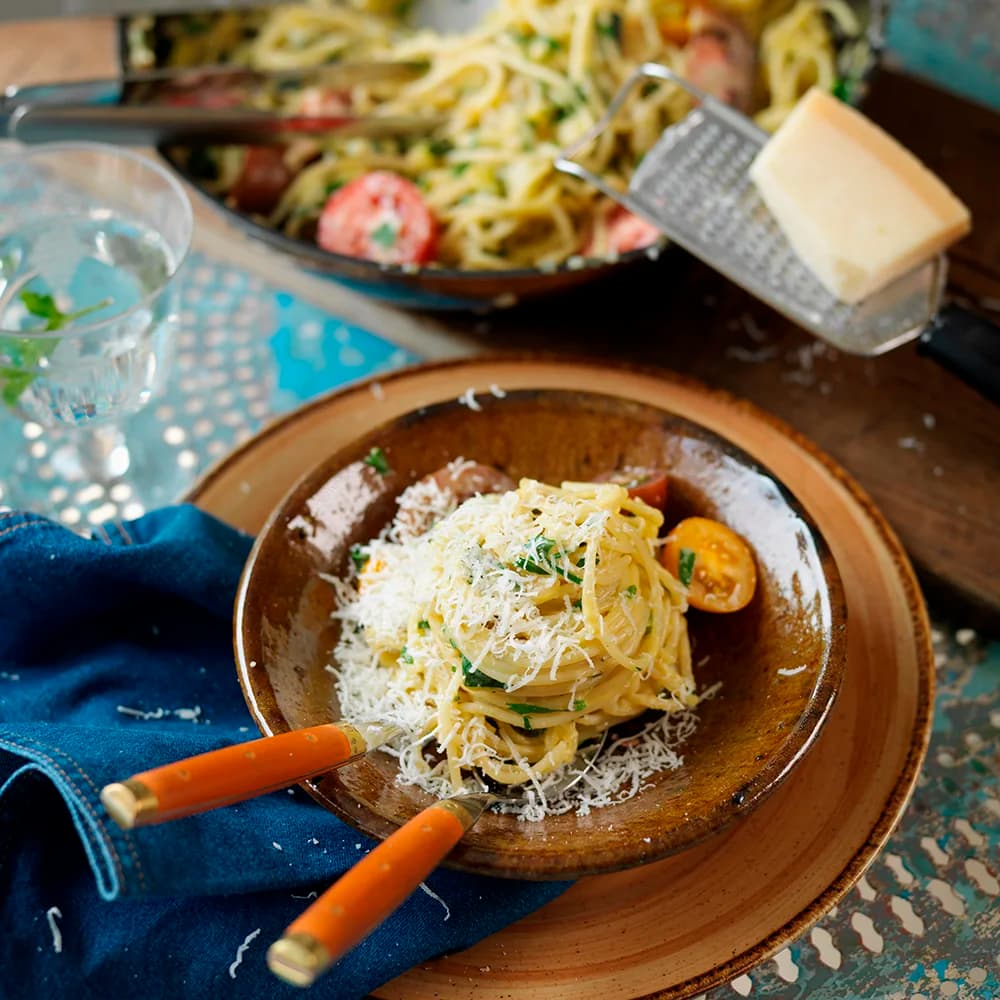 Vegetarisk carbonara