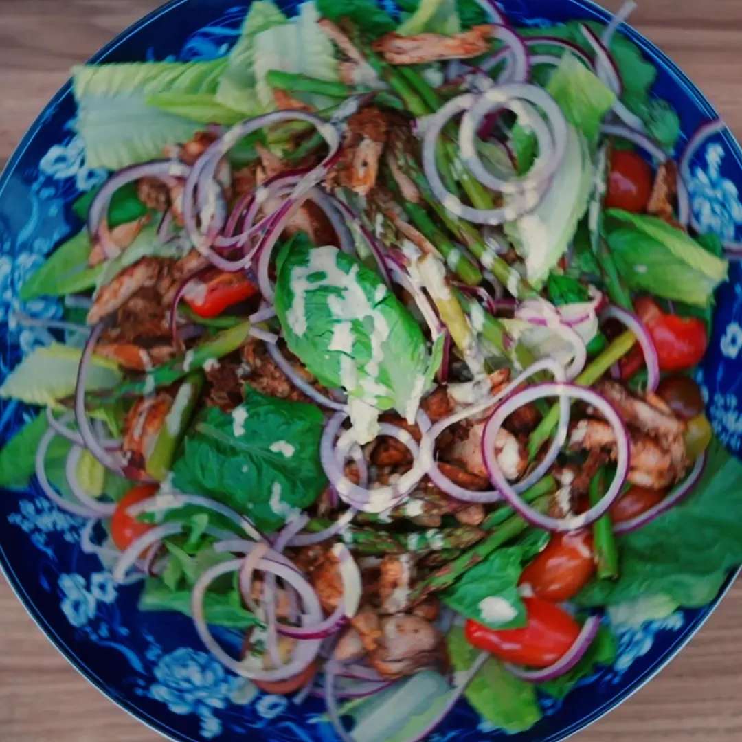 Kycklingsallad med tonnatosås