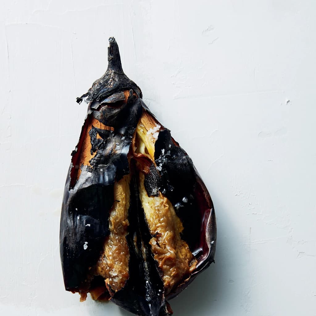 Aubergineröra med miso