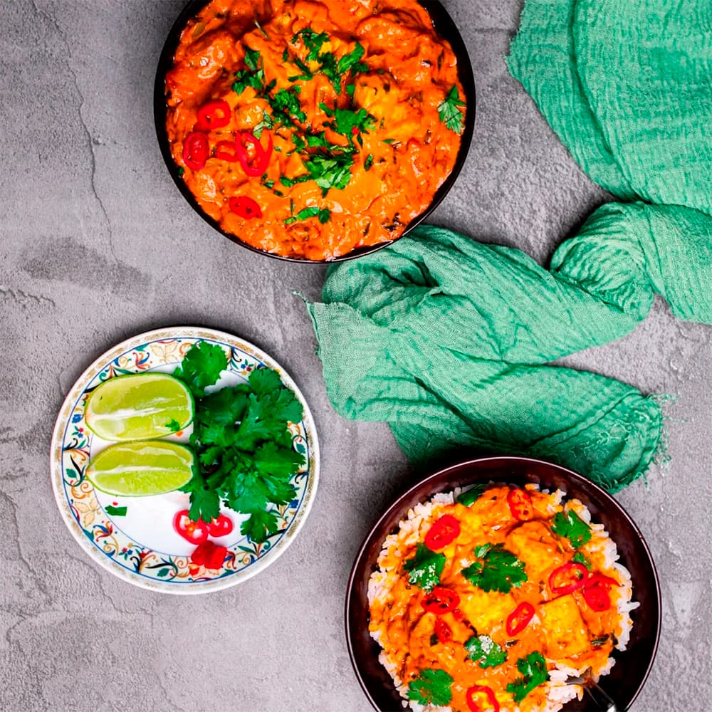 Tofu tikka masala