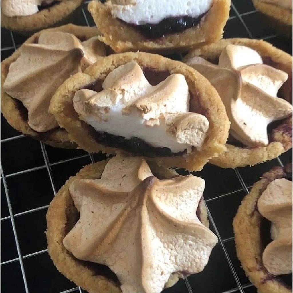 Maränggrottor med blåbärsgömma