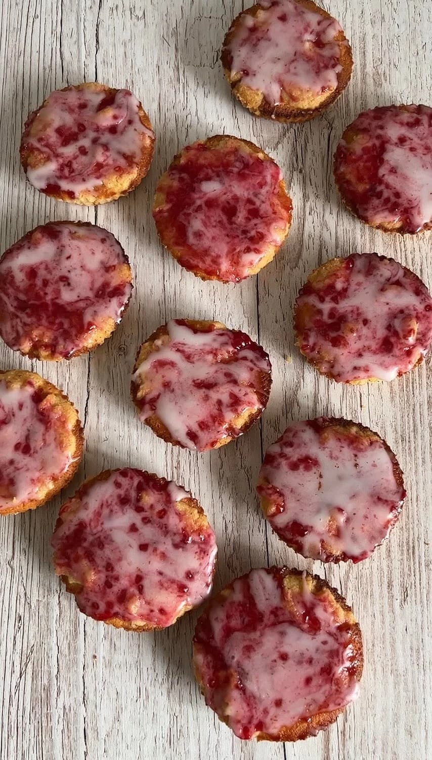 Enkla hallonmazariner