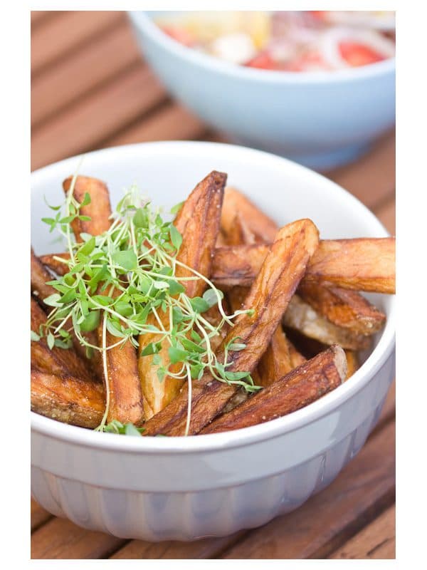 Pommes frites - friterade strips