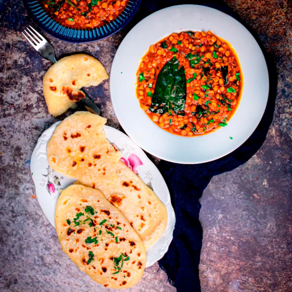 Chana dal med spenat – indiska vegetariska gryta