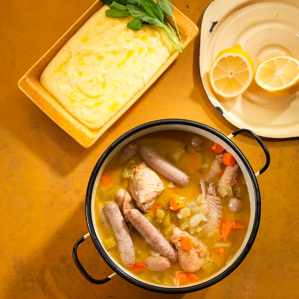 Kycklinggryta med salsiccia