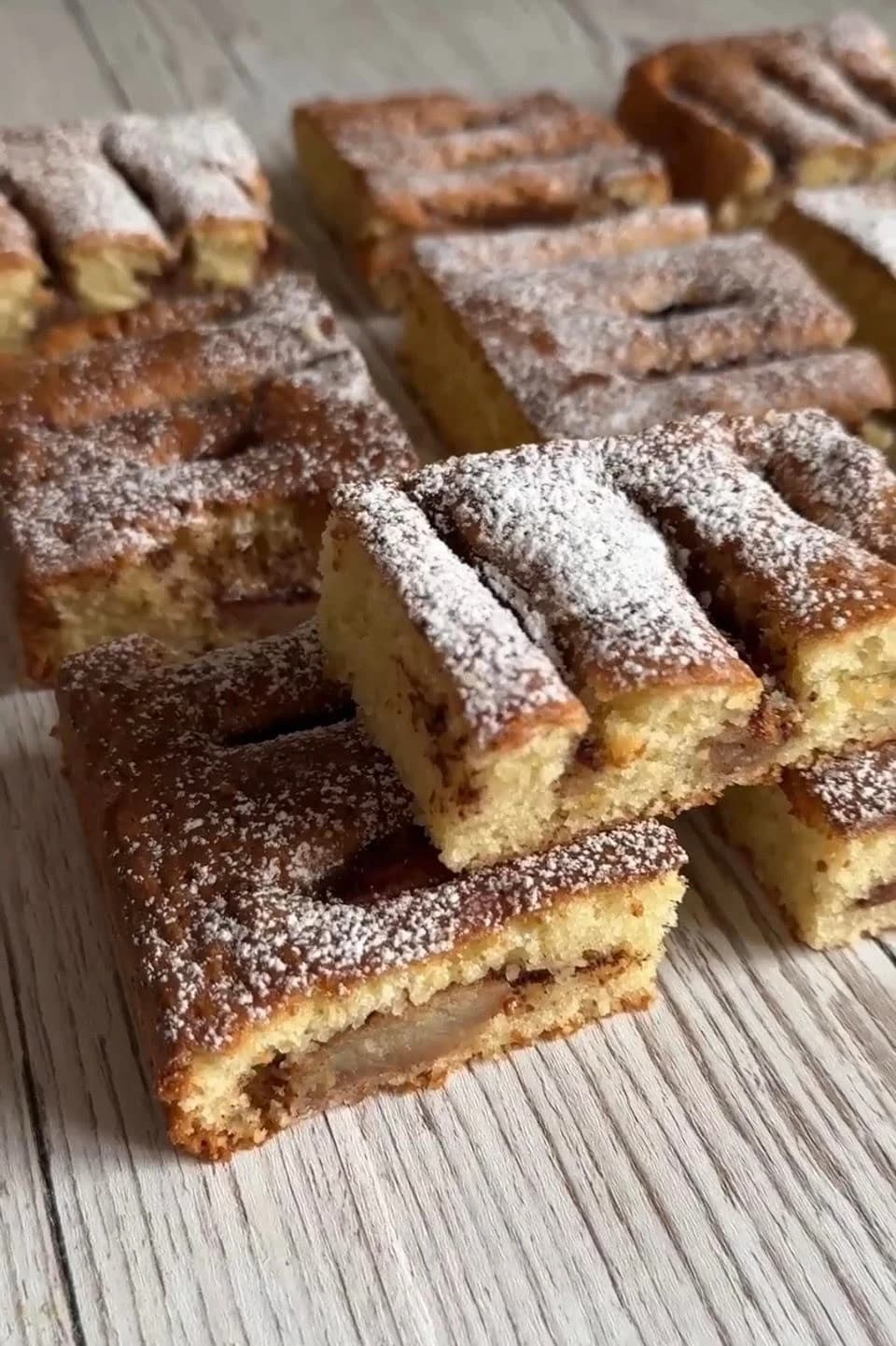 Mazarin och äppelrutor