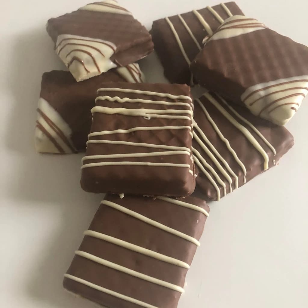 Kexchoklad med jordnötssmör
