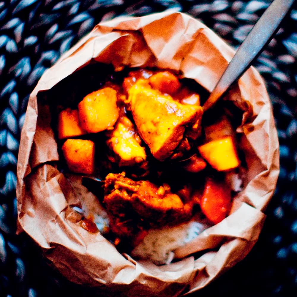 Kycklingcurry från Seychellerna
