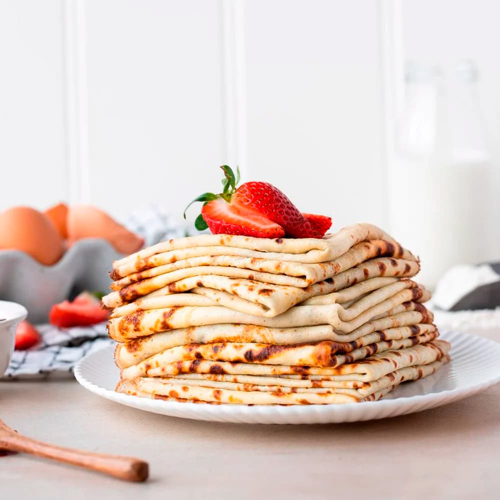 Grundrecept på tunna pannkakor