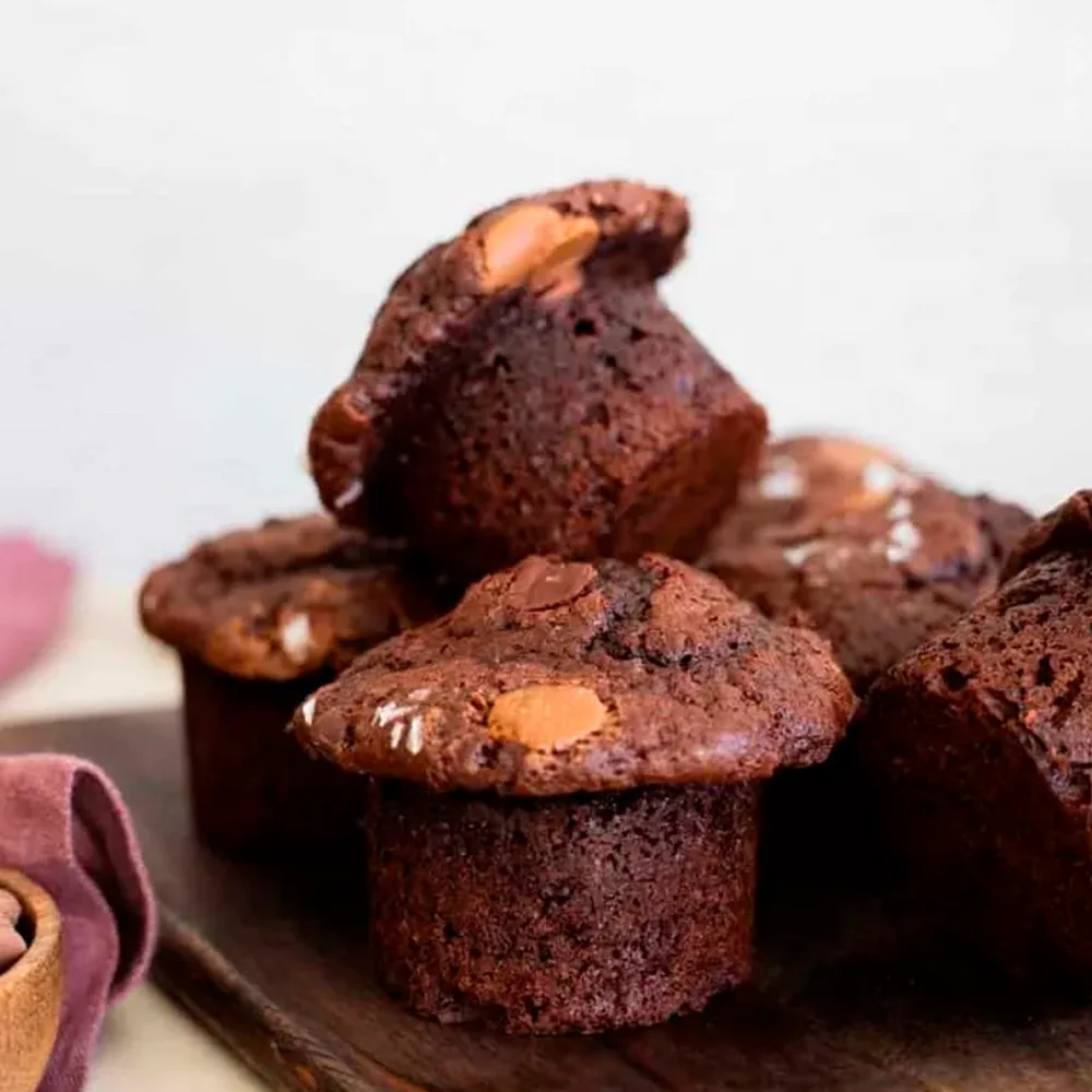Maffiga chokladmuffins