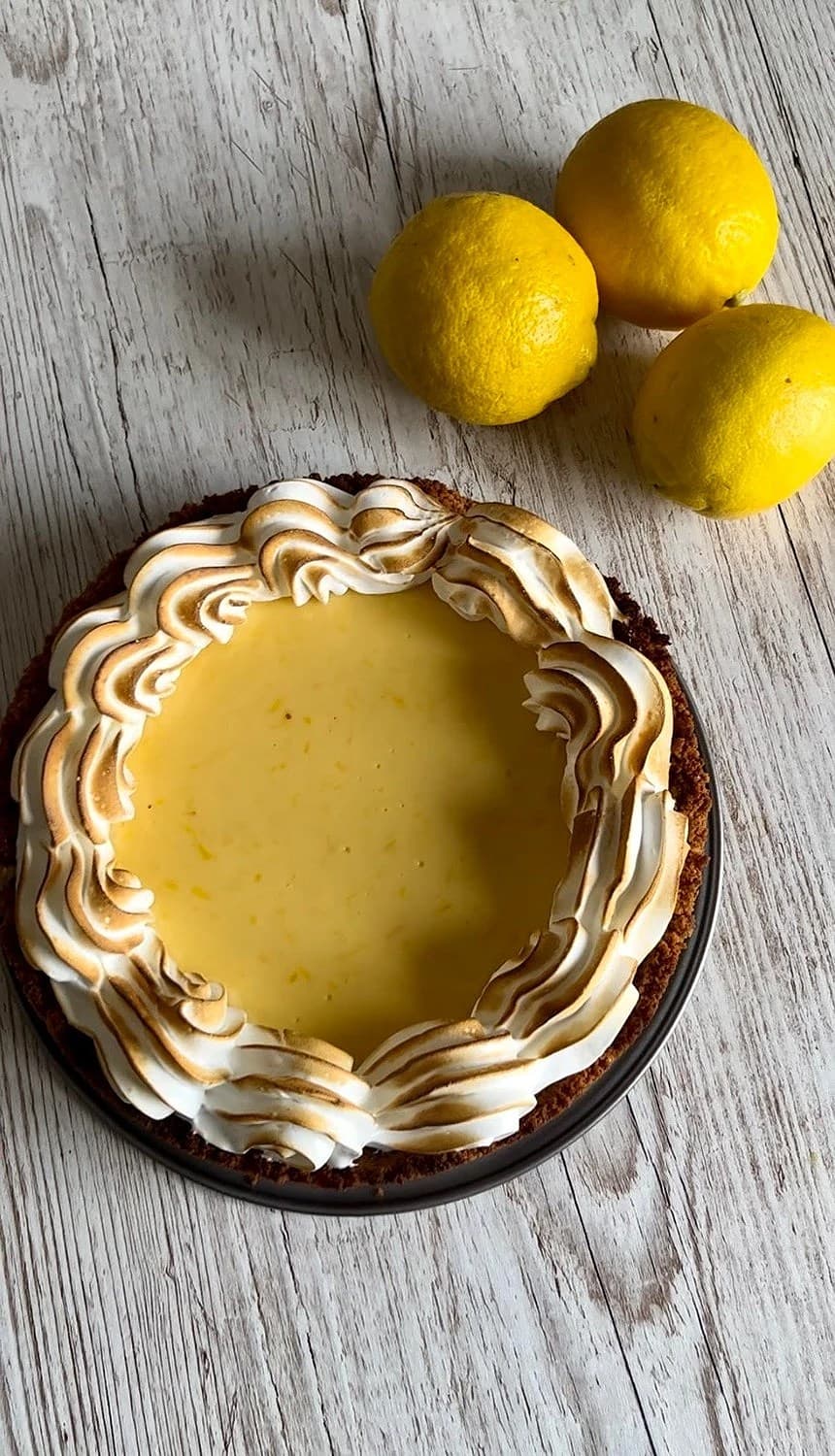 Citronmarängpaj