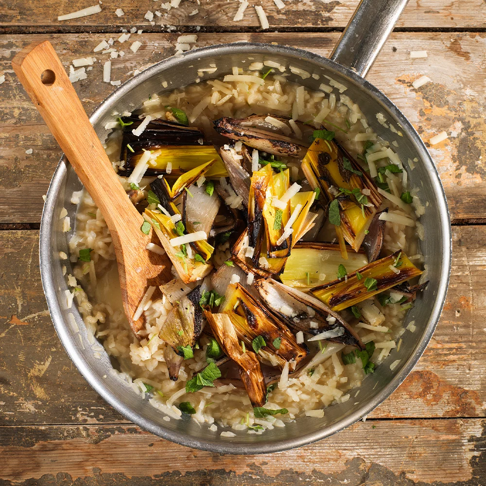 Risotto med lök, salvia och citron by Tareq Taylor