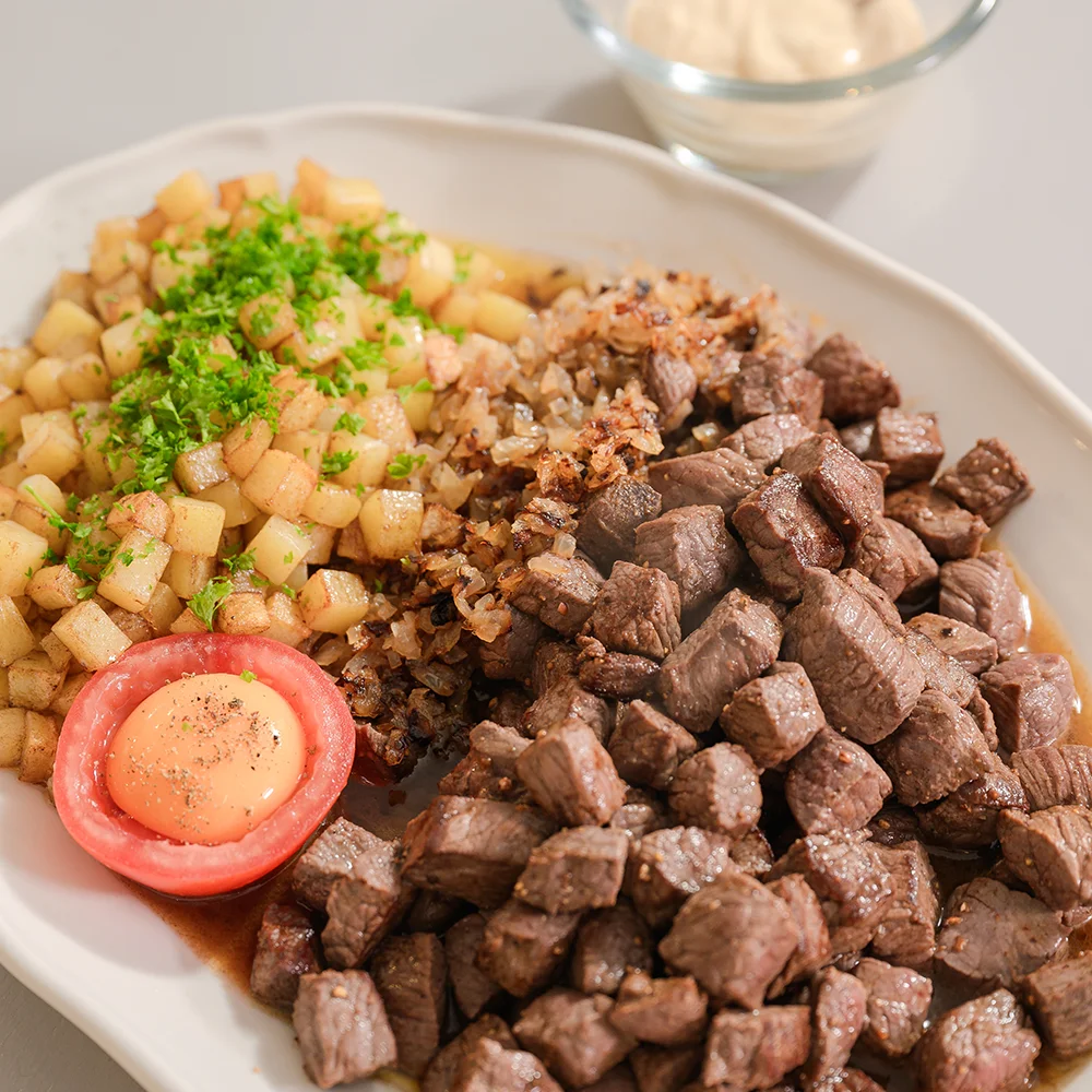 Biff Rydberg med senapscrème by Leif Mannerström