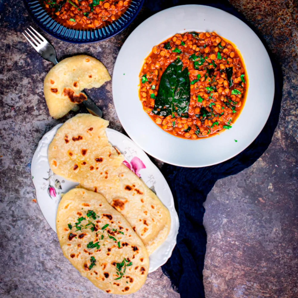 Chana dal med spenat – indiska vegetariska gryta by Khadija Mohamud