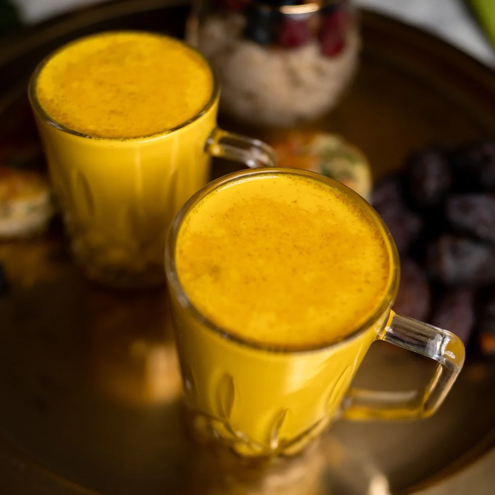 Turmeric golden milk by Khadija Mohamud