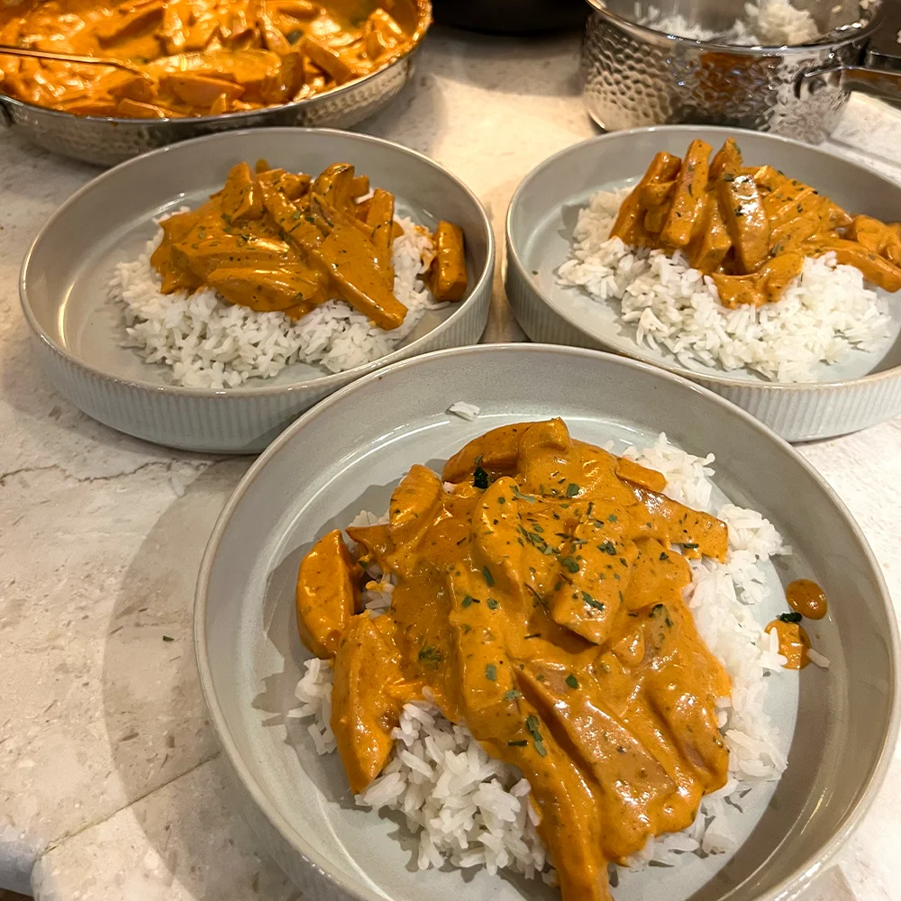 Korv Stroganoff